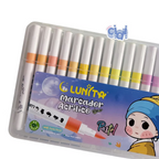 Lunita Acrylic Brush Pens Pastel (36 pzs)