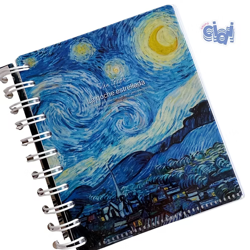 Libreta Van Gogh Raya A6
