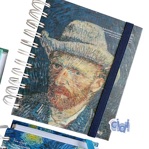 Libreta Van Gogh Raya A6