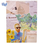 Libreta Sketchbook Hojas Blancas Van Gogh Aesthetic