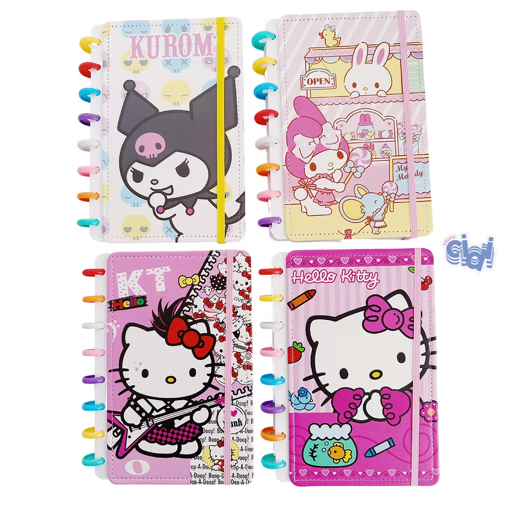 Cuaderno de Discos Pasta Dura – Diseños Cute