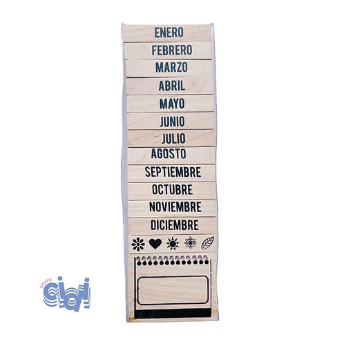 Set de Sellos Calendario