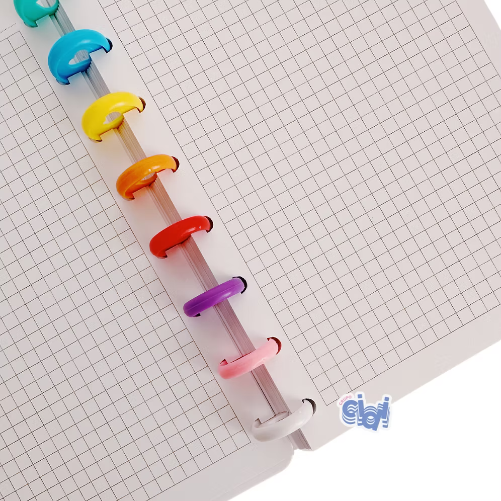 Cuaderno de Discos Cute – Pasta Blanda