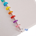 Cuaderno de Discos Cute – Pasta Blanda