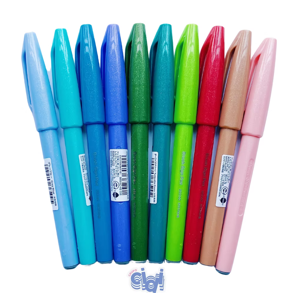 Pentel Touch Brush Pastel