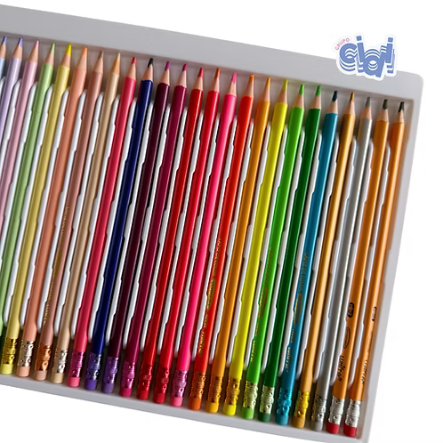 Set de Lápices de Colores Borrables Lunita