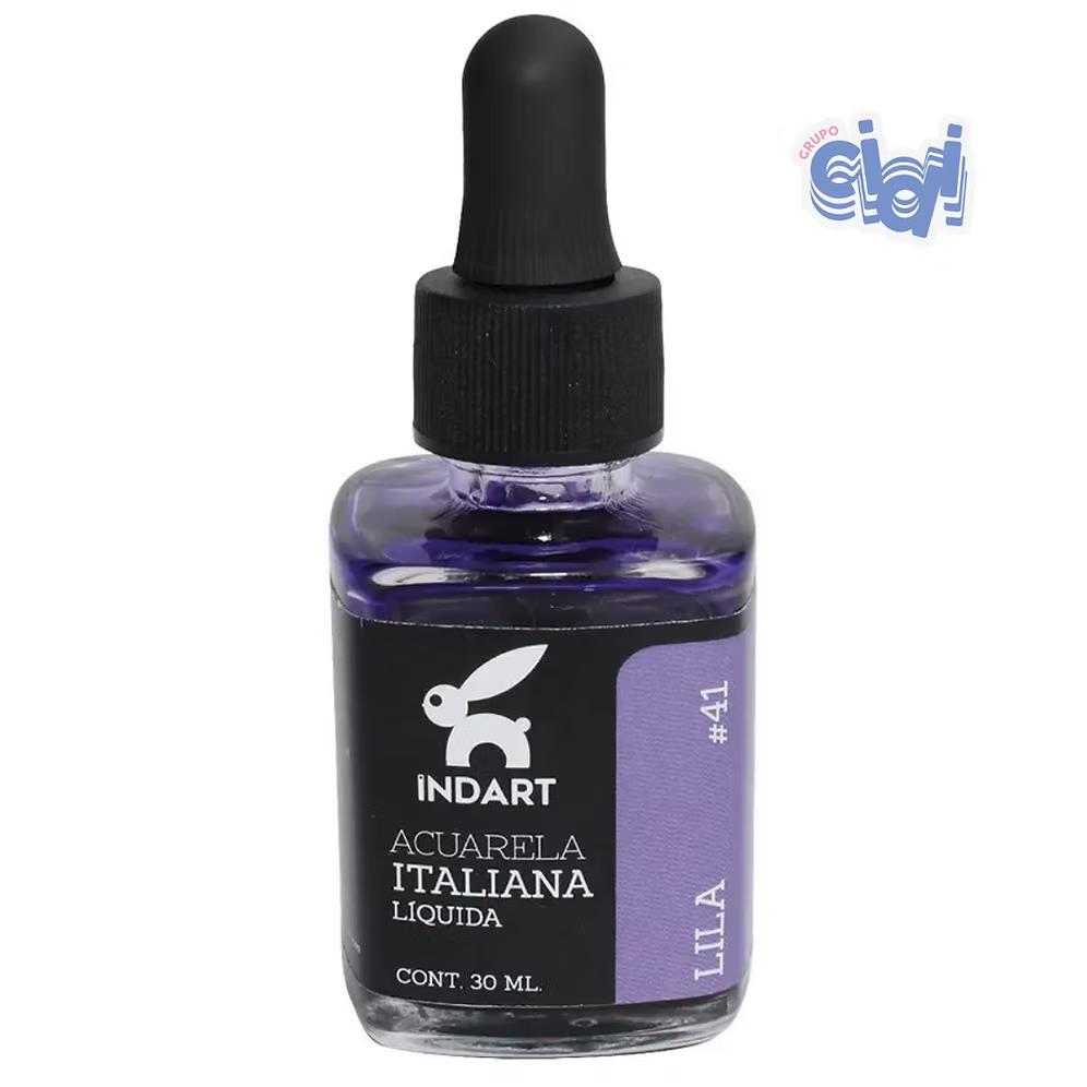 INDART Acuarela Líquida Lila 041