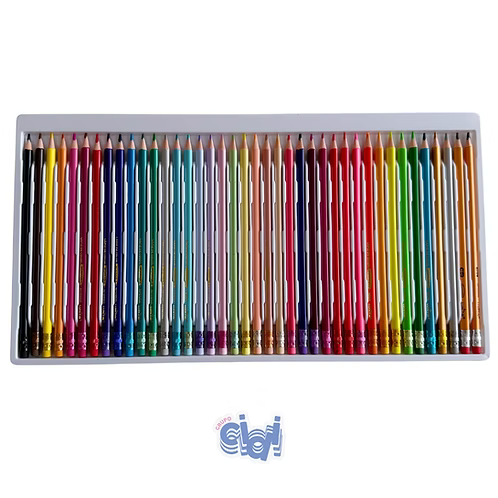 Set de Lápices de Colores Borrables Lunita