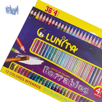 Set de Lápices de Colores Borrables Lunita