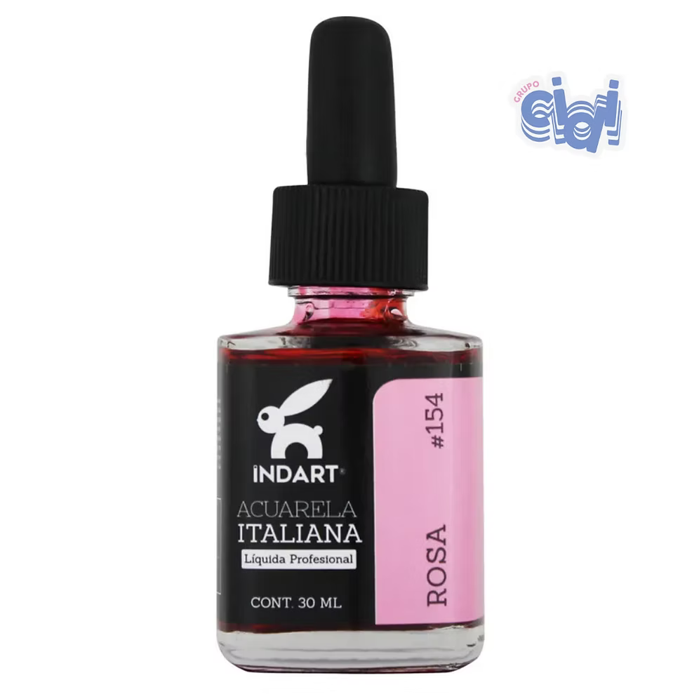 INDART Acuarela Líquida Rosa 154