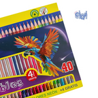 Set de Lápices de Colores Borrables Lunita