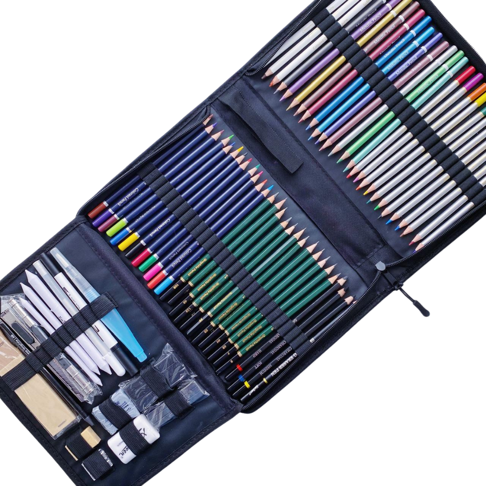 Estuche De Dibujo Profesional 75 Piezas