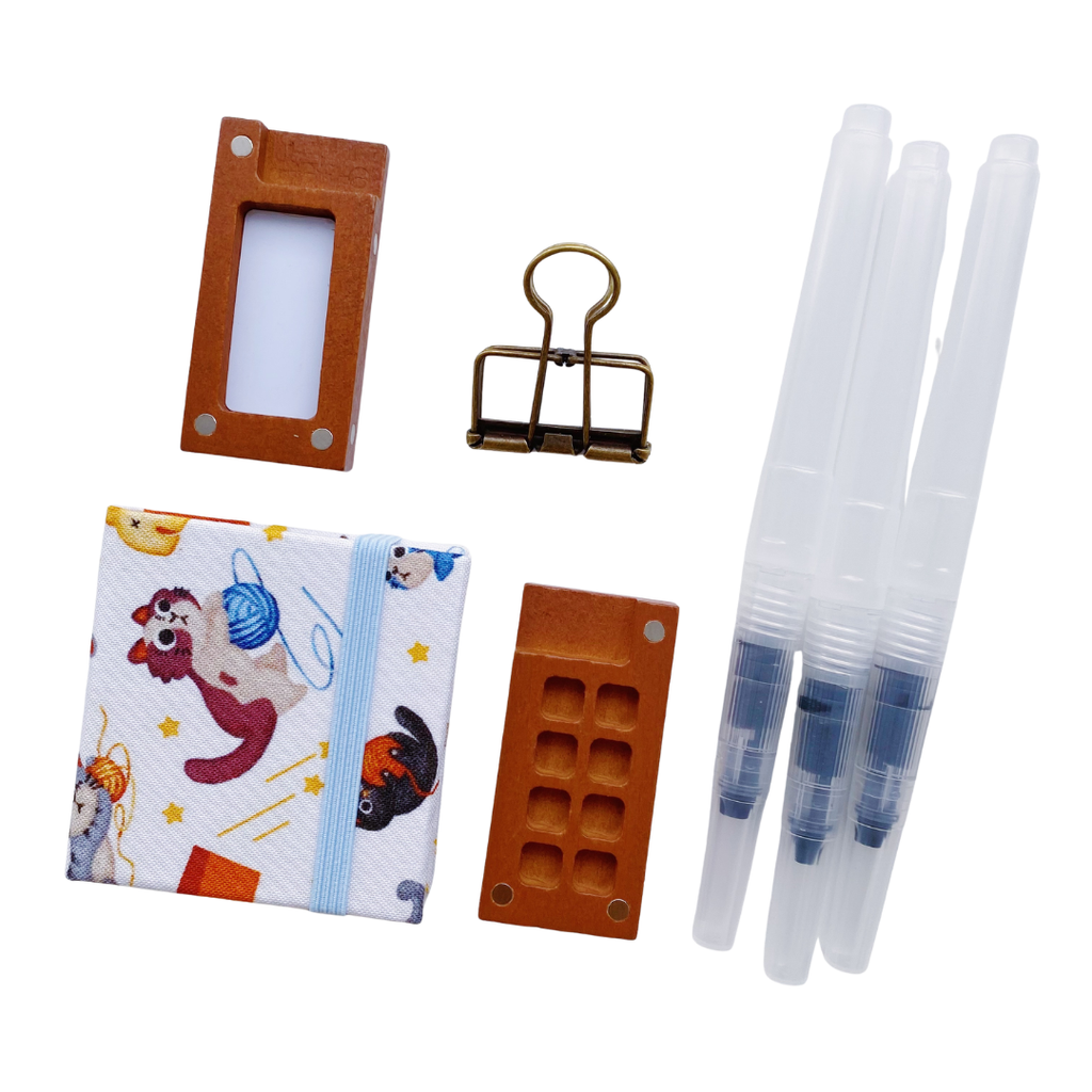 Kit Mini Acuarela para Crear en Donde Sea