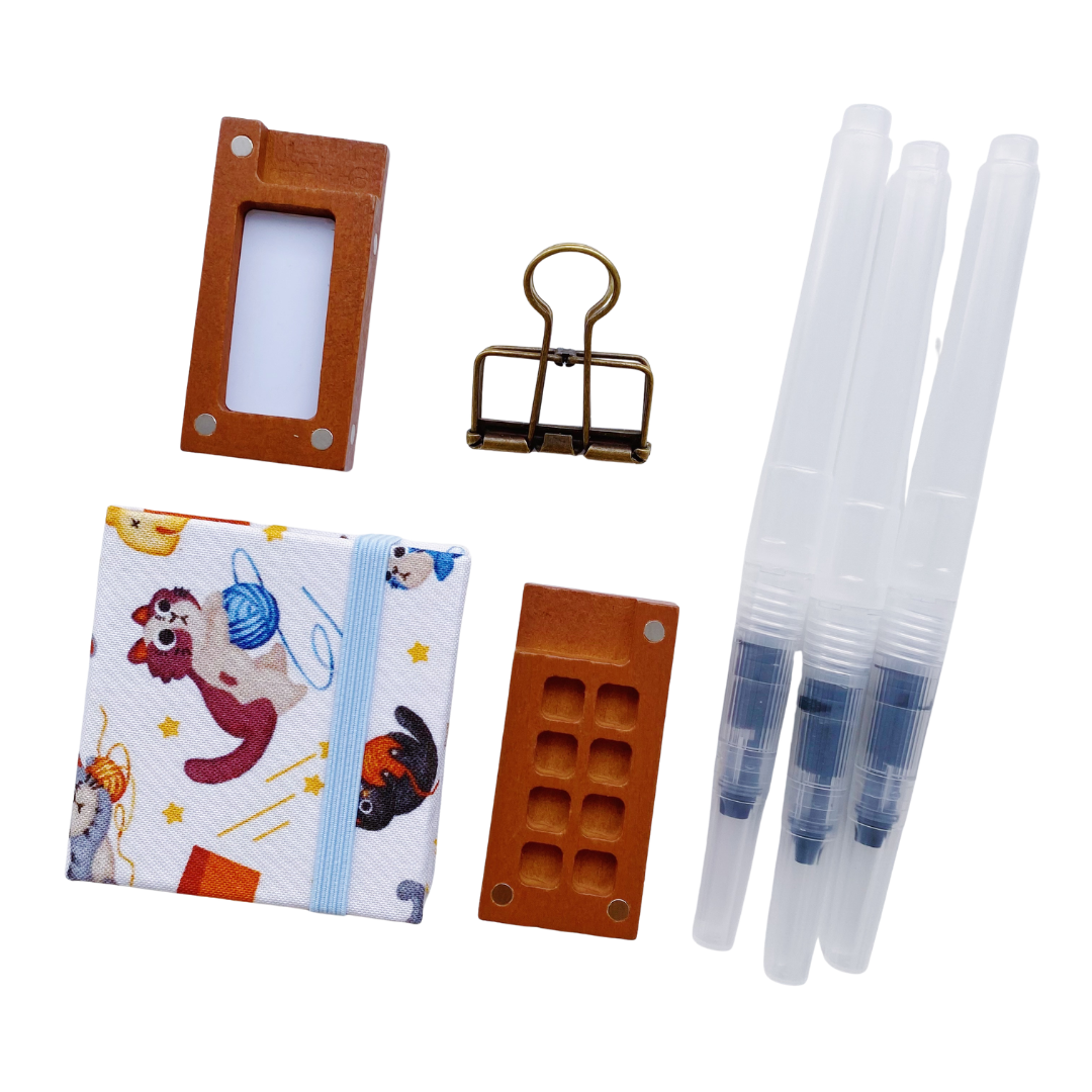 Kit Mini Acuarela para Crear en Donde Sea