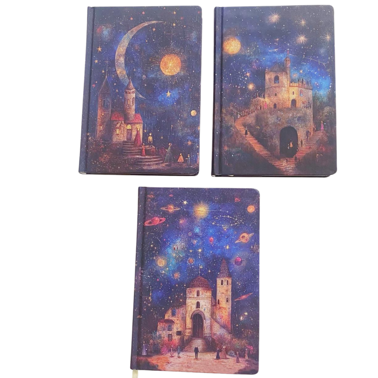 Libreta De Hoja Decorada Cosmic Town