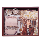 Museum Memories - Kit de Journal - Stickers, Papel Decorado y Washitapes