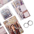 Museum Memories - Kit de Journal - Stickers, Papel Decorado y Washitapes