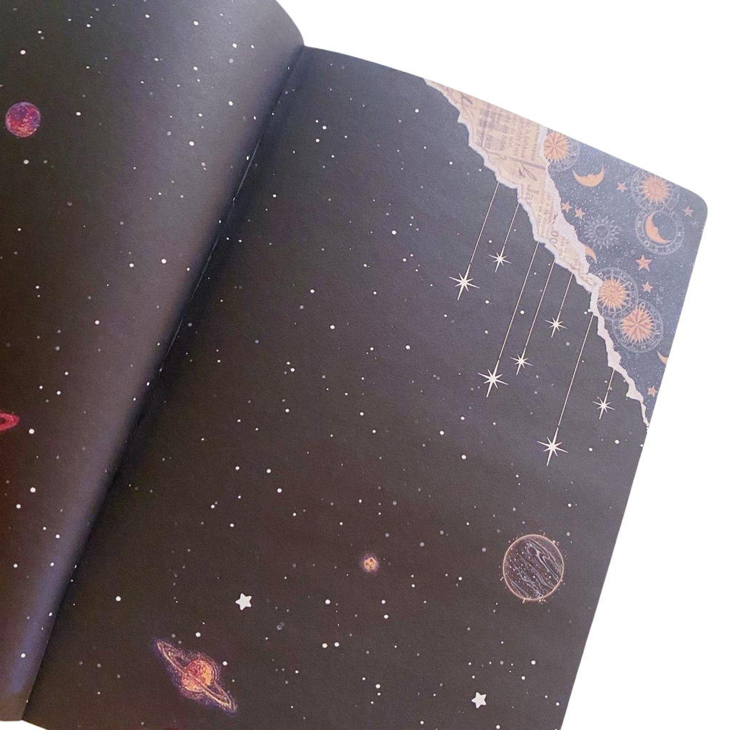 Libreta De Hoja Decorada Cosmic Town