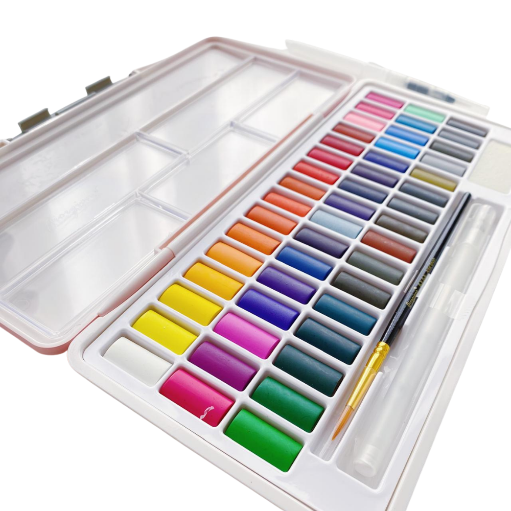 Acuarelas 36 Colores Básicos