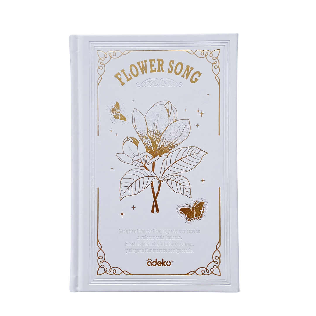 Libreta Decorada Flower Song
