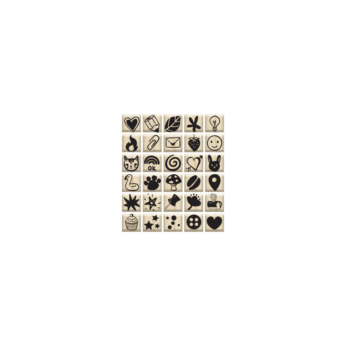 Mini Set de Sellos Tiny Stuff