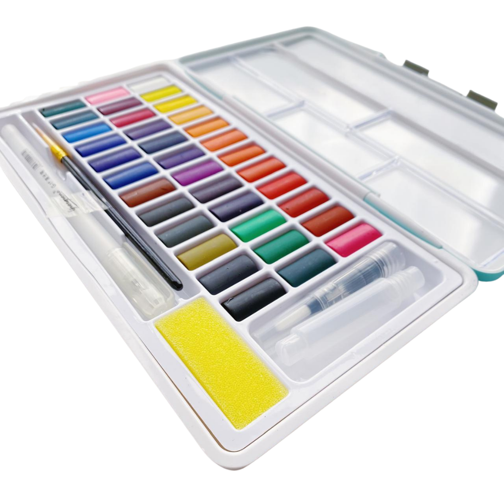 Acuarelas 48 Colores Básicos