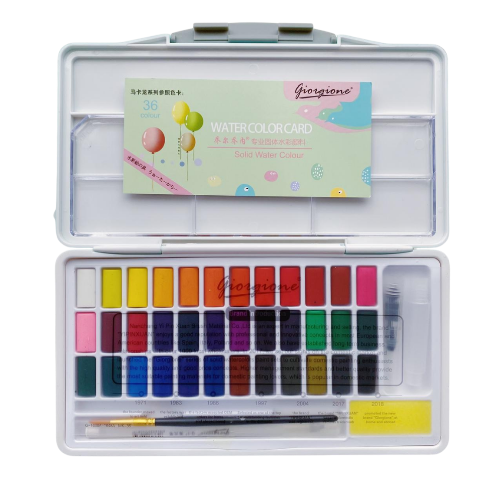 Acuarelas 48 Colores Básicos