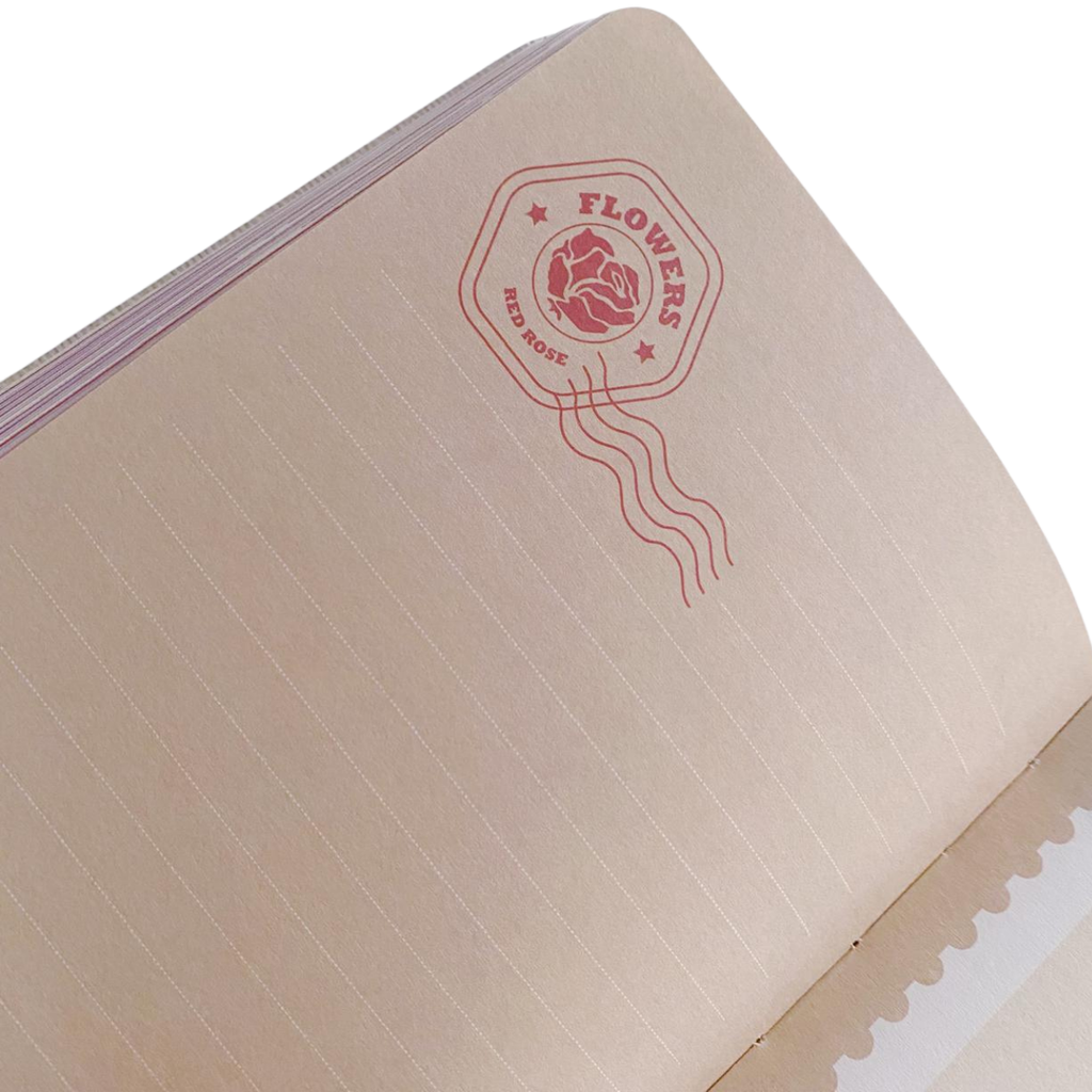 Libreta Hojas Decorada Pick Up Flowers