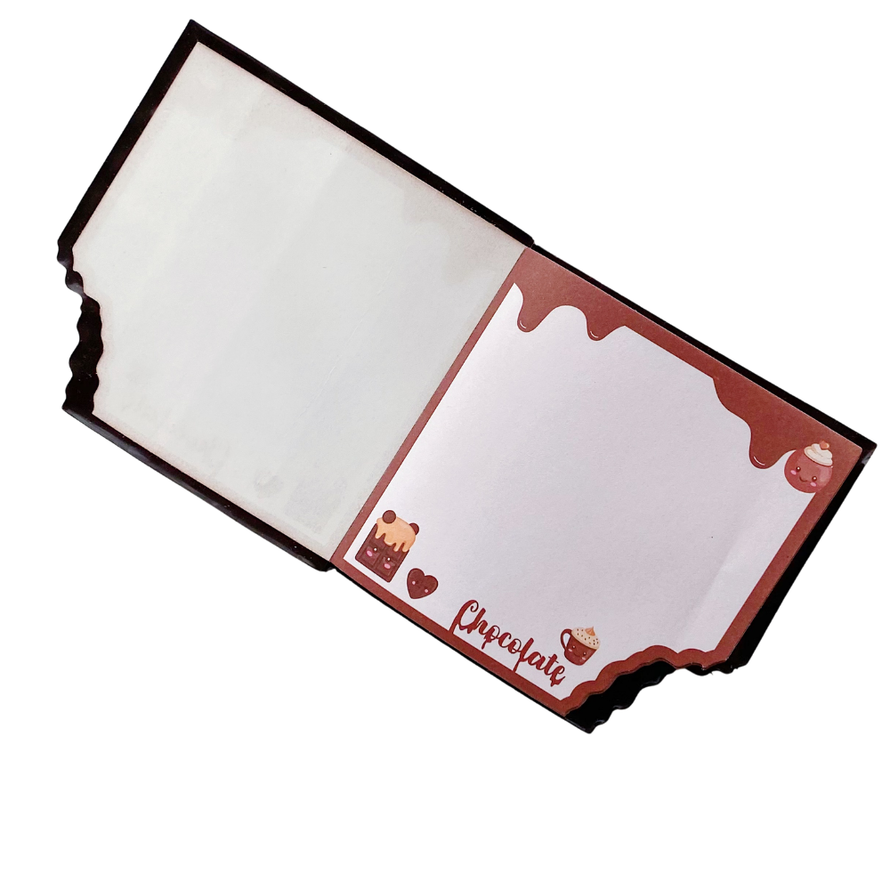 Mini Libreta Forma y Aroma a Chocolate