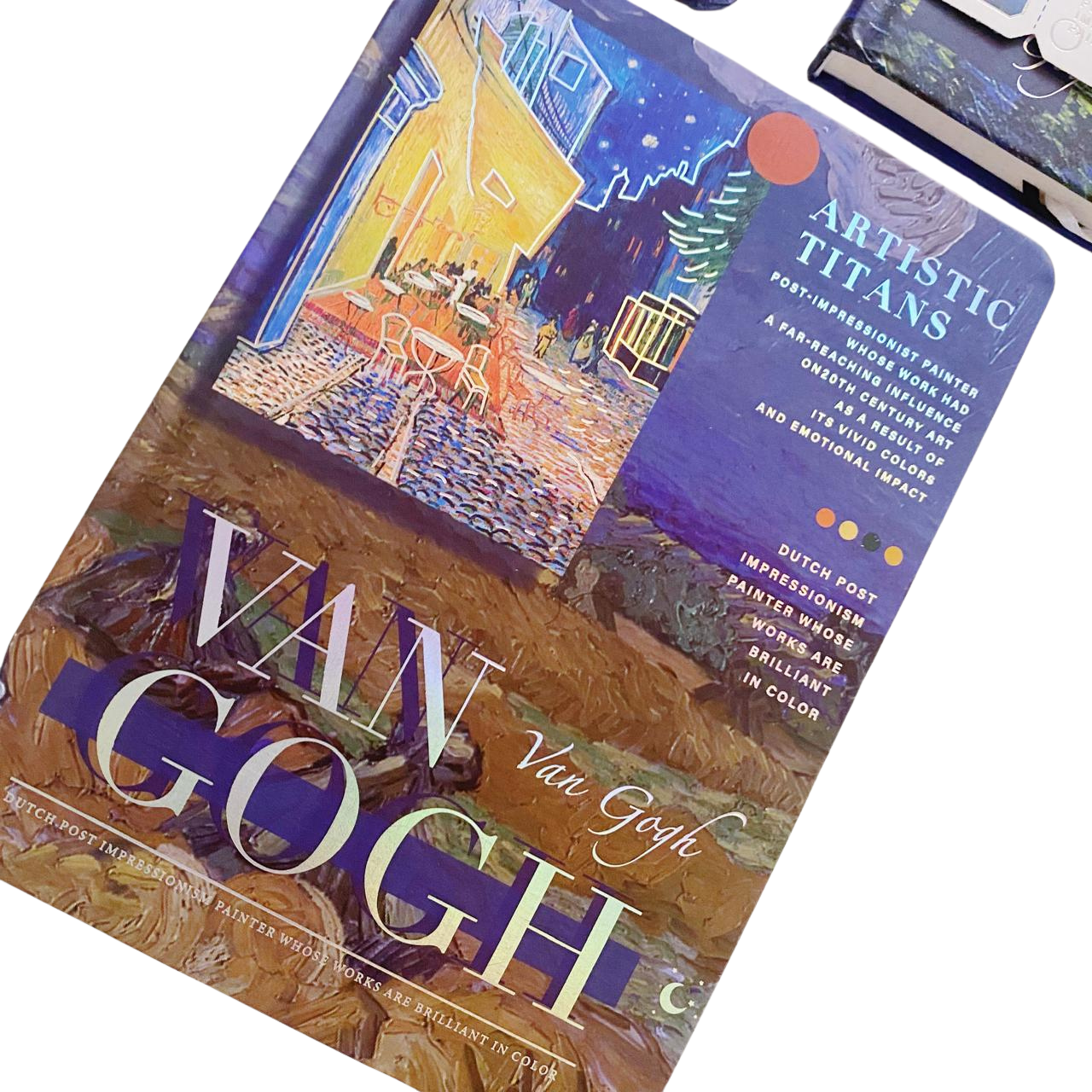 Libreta Van Gogh Hoja Decorada Artistic Titans