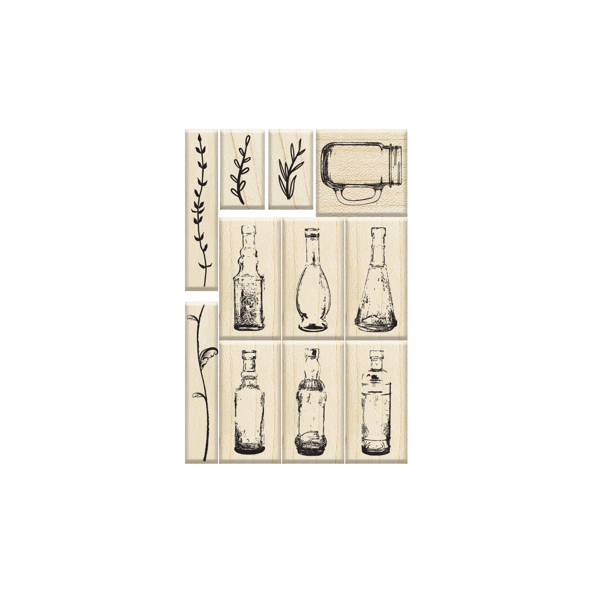 Set de Sellos Botellitas