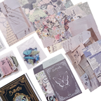 Butterfly Verde - Kit de Journal - Stickers, Papel Decorado y Washitapes