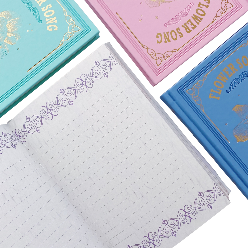 Libreta Decorada Flower Song