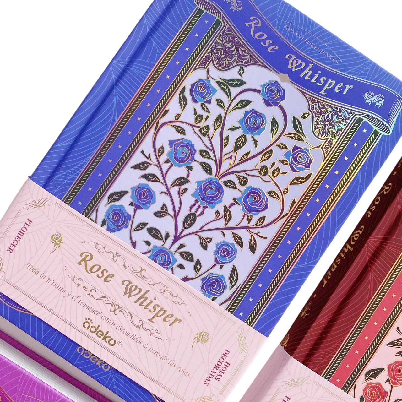 Libretas Hojas Decoradas Rose Whisper