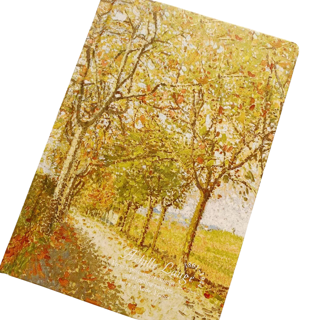 Libreta De Hojas Decoradas Achille Lauge
