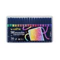 Plumones Con Glitter Punta Pincel - Set 36 Colores