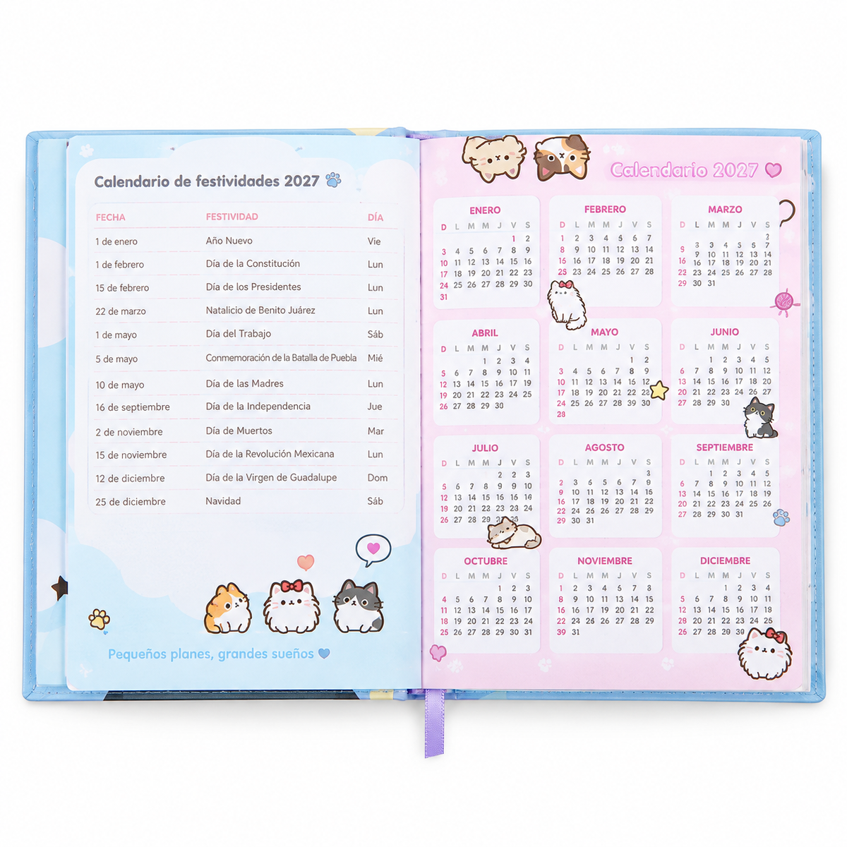 Agenda 2027 Gatitos 🐱💗