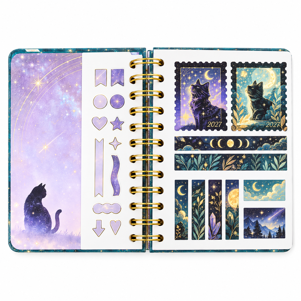Agenda 2027 Gatitos Mágicos 🌙🐈‍⬛✨