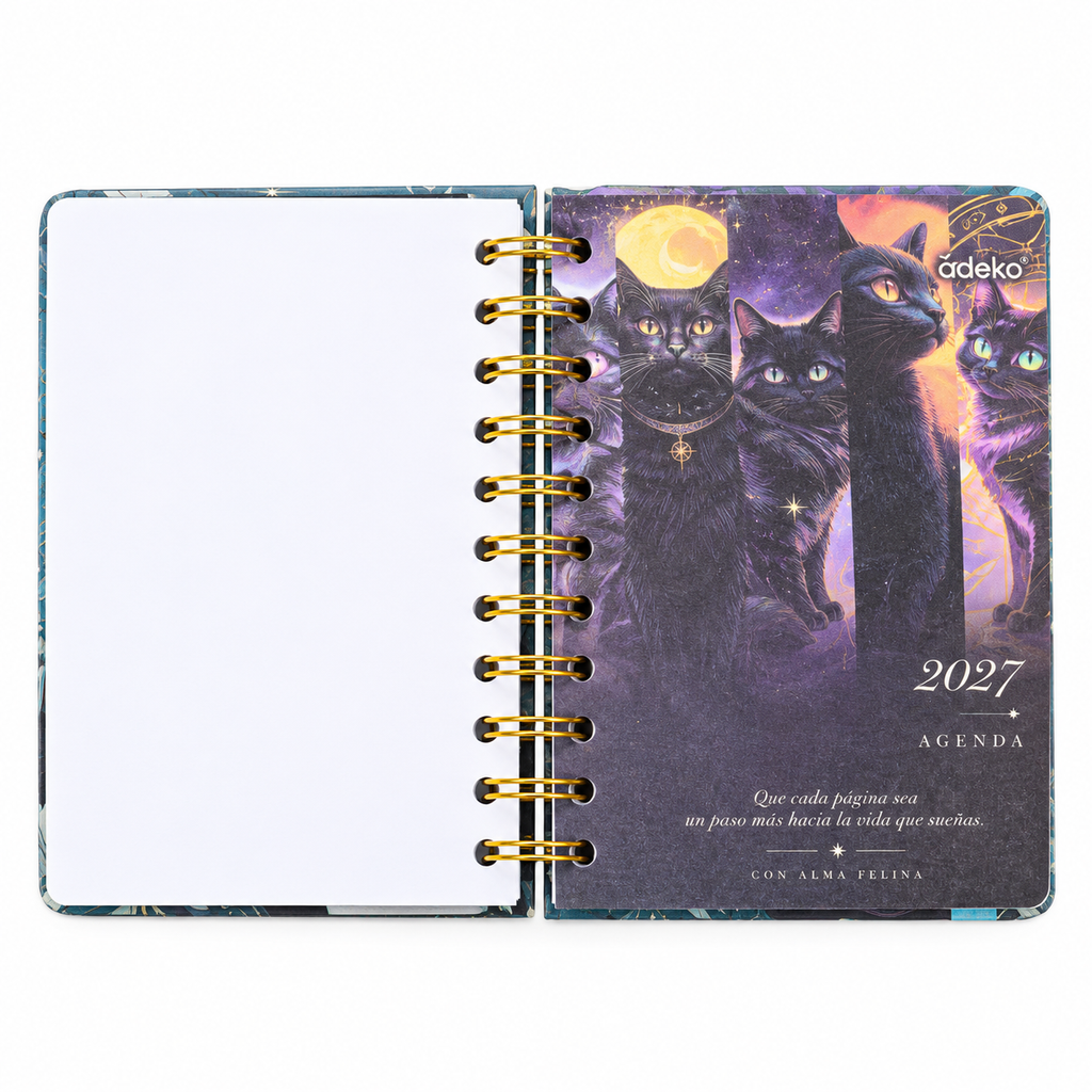 Agenda 2027 Gatitos Mágicos 🌙🐈‍⬛✨
