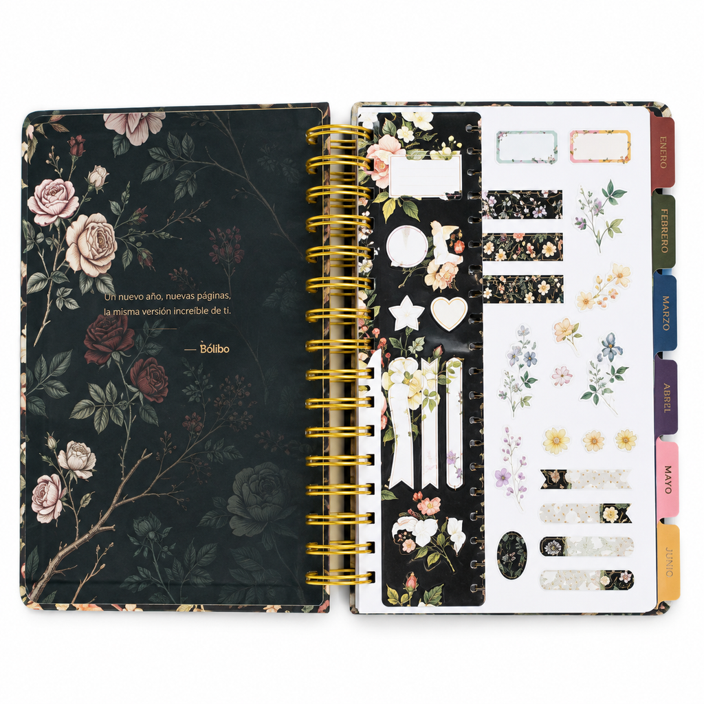Agenda 2027 Floral Elegance 🌸✨