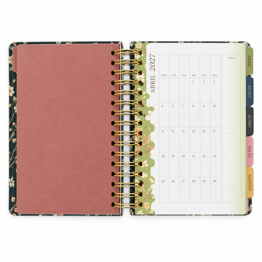 Agenda 2027 Floral Elegance 🌸✨