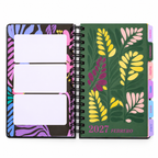 Agenda 2027 Flores Vibrantes 🌺💜✨
