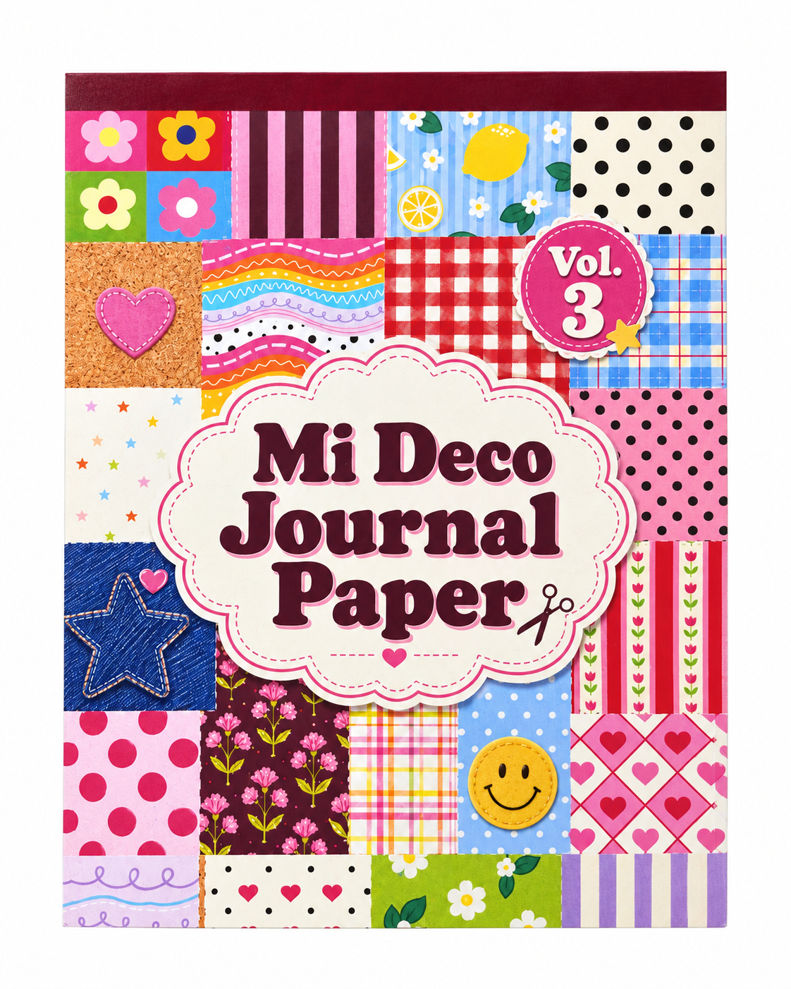 Mi Deco Journal Paper Vol. 3 ✂️💖📓