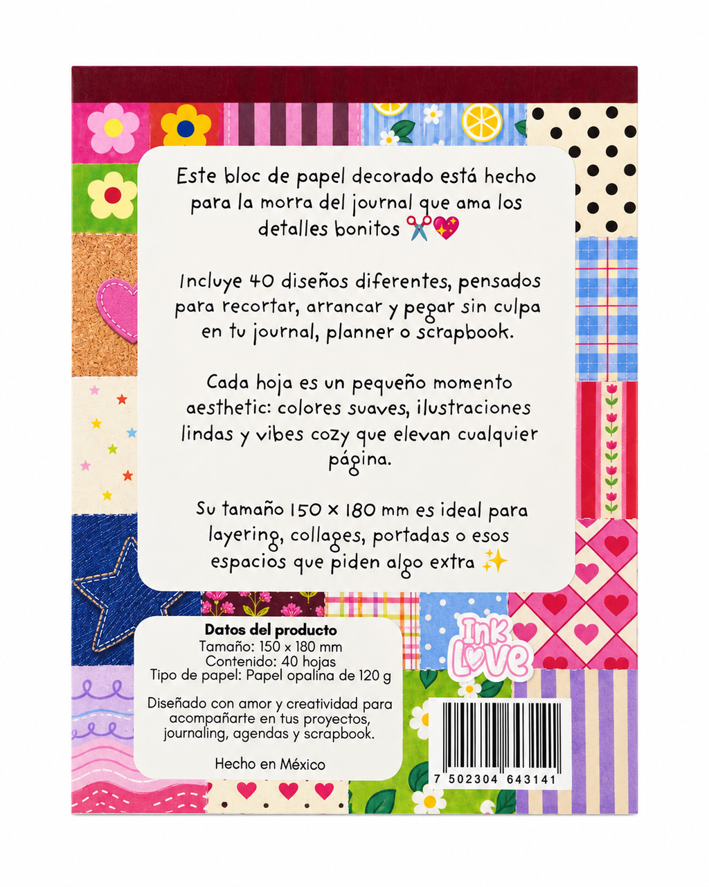 Mi Deco Journal Paper Vol. 3 ✂️💖📓