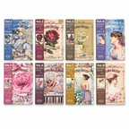 Libro de Papeles Vintage Flora Collect – 40 piezas
