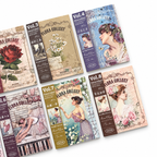 Libro de Papeles Vintage Flora Collect – 40 piezas